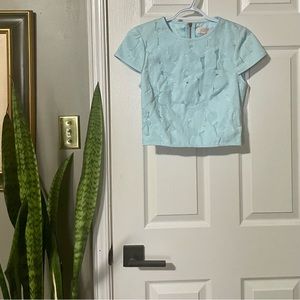 Ted Baker Starlia Cropped Top Blouse. Brand New without Tags